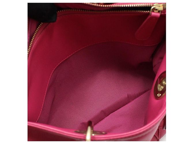 Dior Borsa a tracolla Boston Granville in nappa Cannage rosa - vista 15