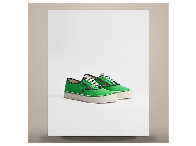 Dior Zapatillas Saltwind Green Oblique Jacquard - vista 4