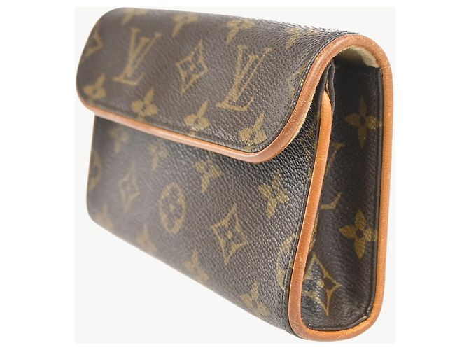 Louis Vuitton Florentine Canvas Medium Marrone - vista 4