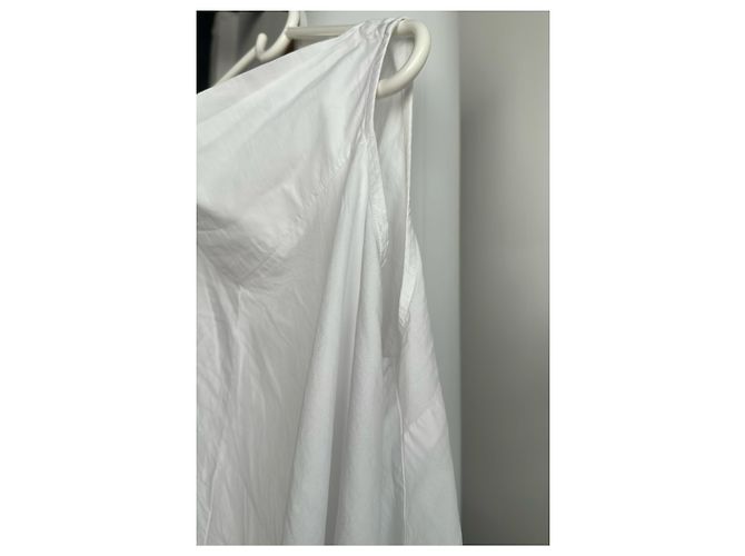 Autre Marque PLU Baumwollbluse in Weiß - Ansicht 10