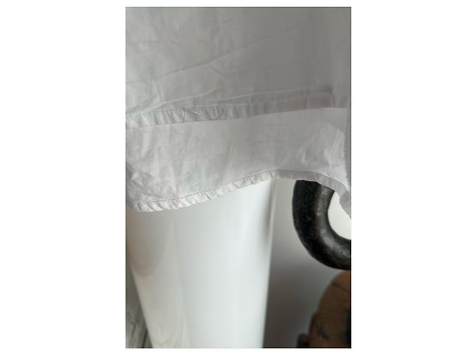 Autre Marque PLU Baumwollbluse in Weiß - Ansicht 5