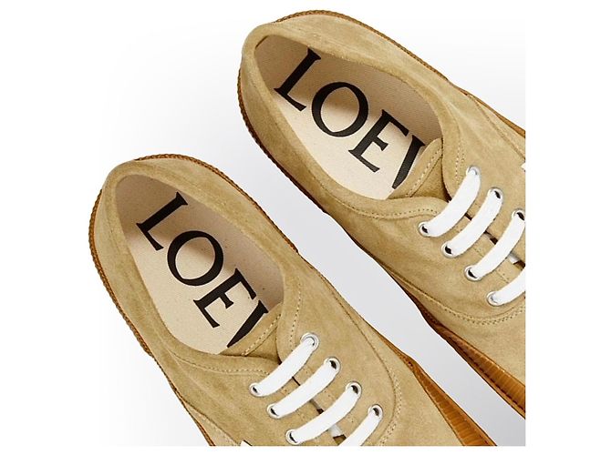 Sneakers Loewe Terra Vulca color Gold - vista 14