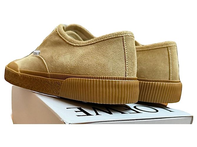 Sneakers Loewe Terra Vulca color Gold - vista 17