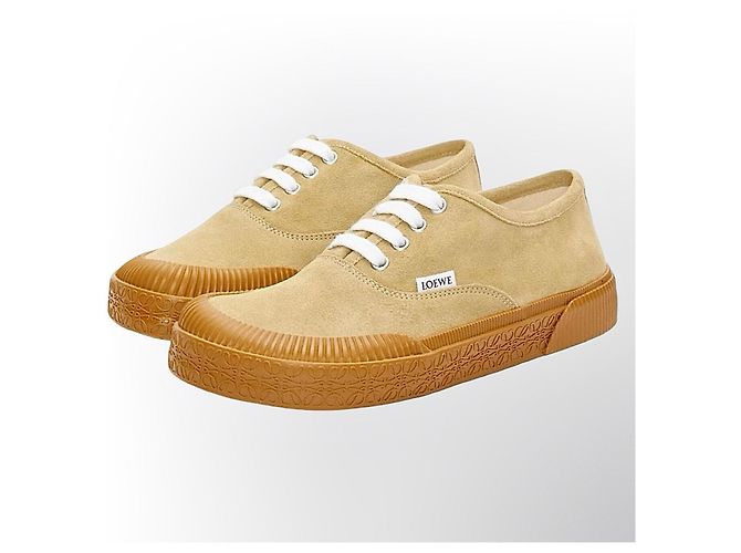 Sneakers Loewe Terra Vulca color Gold - vista 2