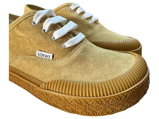 Sneakers Loewe Terra Vulca color Gold - vista 20
