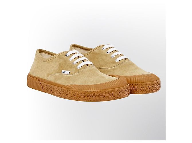 Sneakers Loewe Terra Vulca color Gold - vista 9