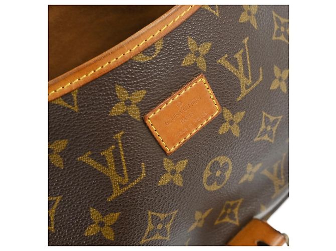 Louis Vuitton Saumur Monogram 35 Marrone - vista 4