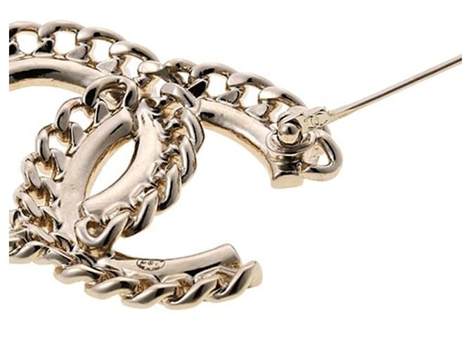 Spilla Chanel Coco Mark B21C D'oro - vista 4