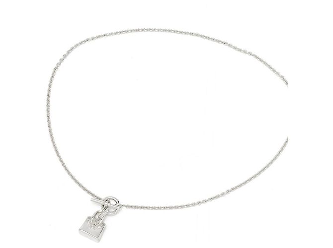 Hermès Hermes Amulette Birkin Halskette in Silber 925 - Ansicht 3