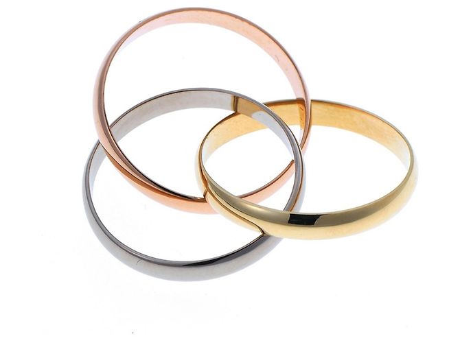 Anello Cartier Trinity - Oro 18K D'oro - vista 4