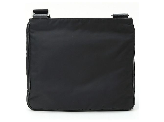 Borsa a tracolla Prada Nylon x Saffiano Leather Nero - vista 3
