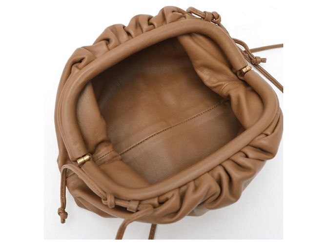 Bottega Veneta Mini The Pouch Borsa a pochette in pelle - vista 6