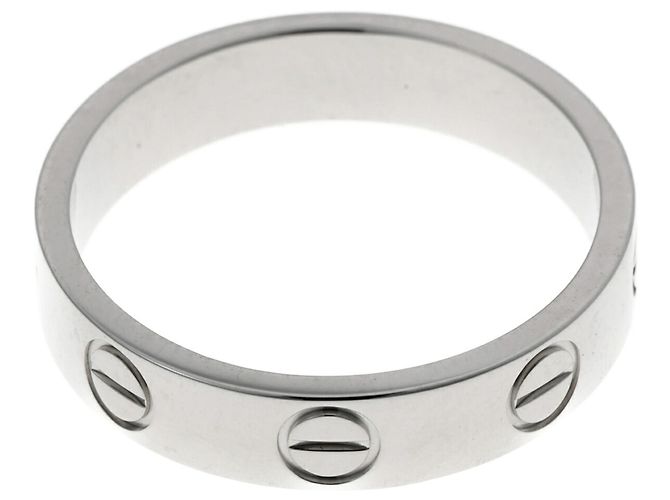 Cartier Love Ring in Weißgold Golden - Ansicht 3