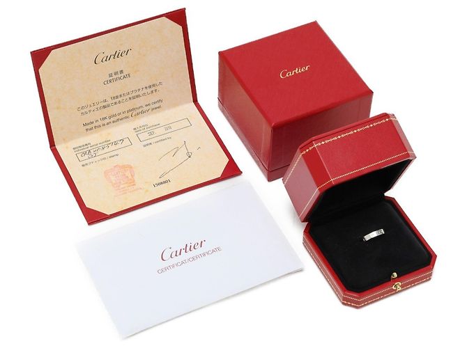 Cartier Love Ring in Weißgold Golden - Ansicht 5