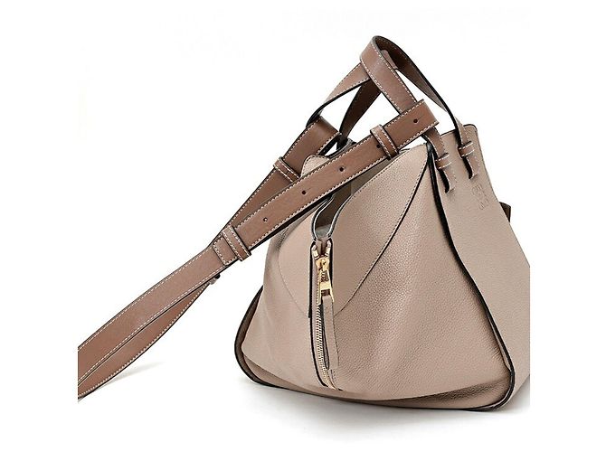 Bolso de hombro Loewe Hammock Gris Arena - vista 2