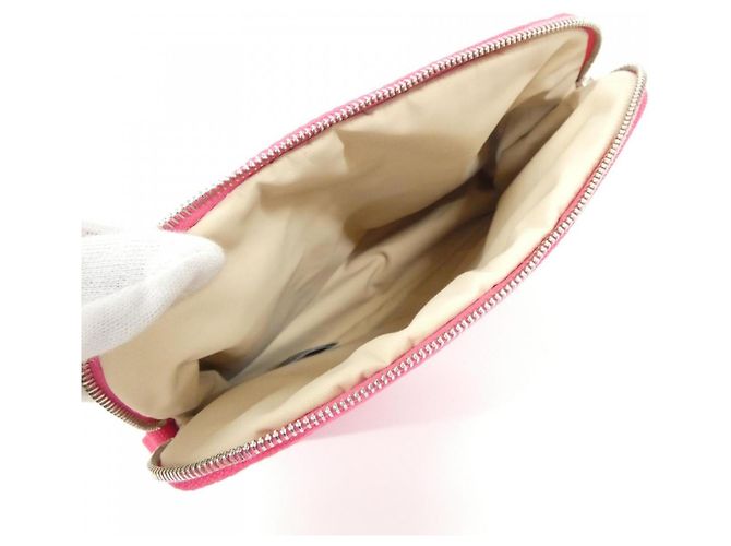 Hermès Bolide Mini Handbag Pouch Rosa - vista 7