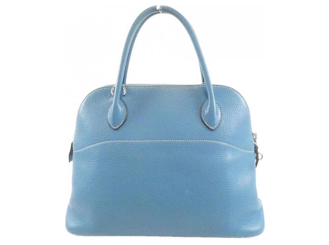 Hermès Bolso Hermes Bolide en Blue Jean Azul - vista 2