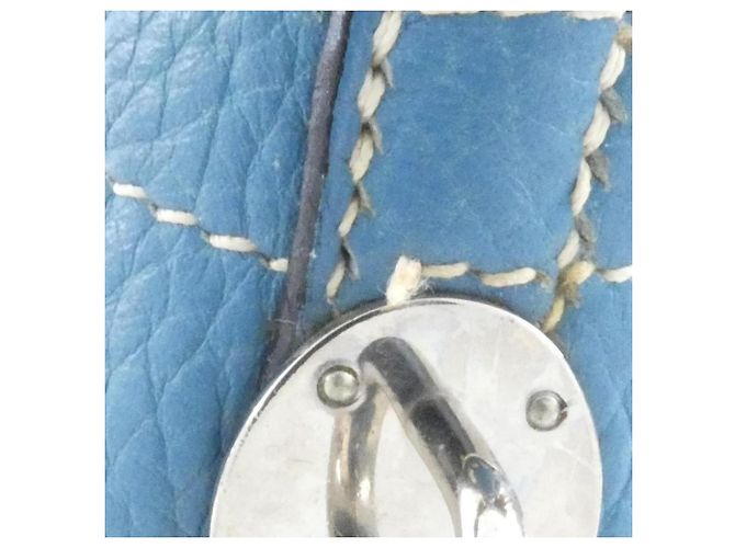 Hermès Bolso Hermes Bolide en Blue Jean Azul - vista 4