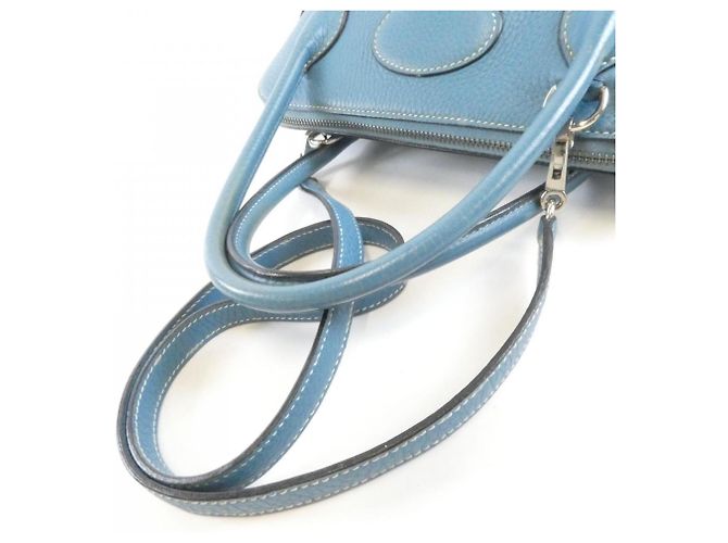 Hermès Bolso Hermes Bolide en Blue Jean Azul - vista 7