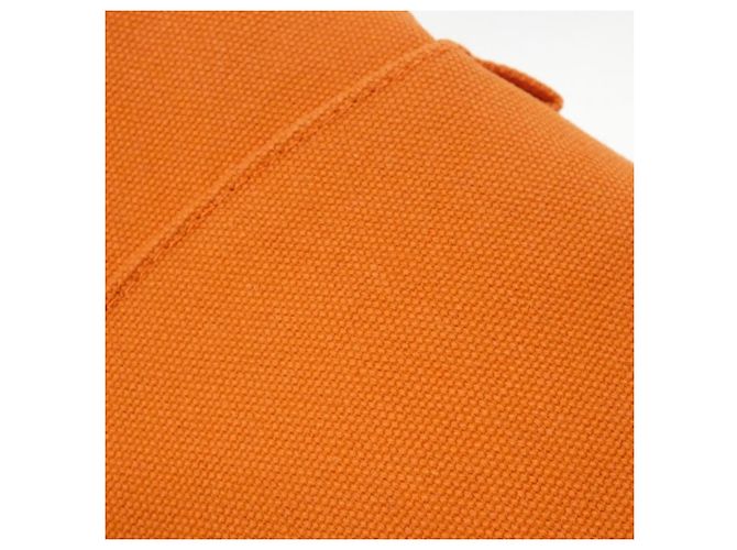 Hermès Borsa a mano Hermes Bolide MM Pouch Rosso Arancione - vista 7