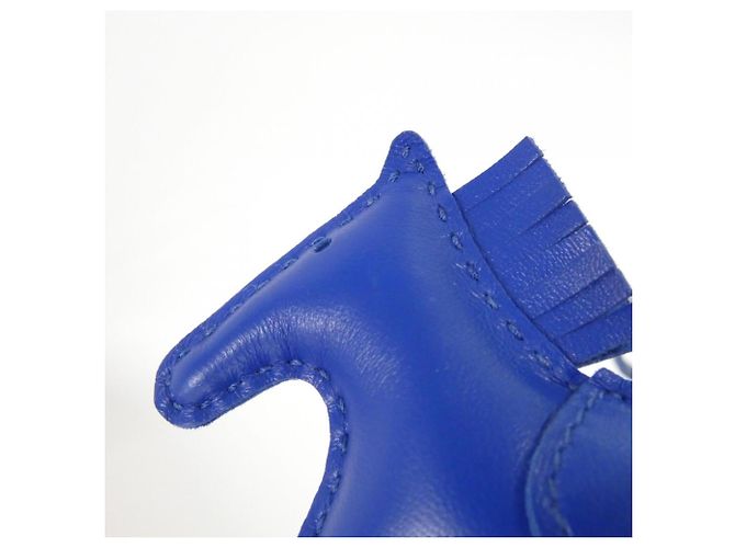 Hermès Hermes Rodeo Accessory Bag Charm PM Blu - vista 3