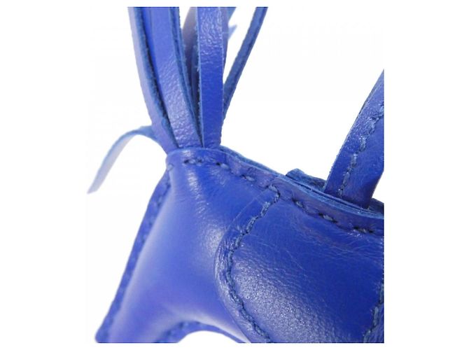 Hermès Hermes Rodeo Accessory Bag Charm PM Blu - vista 4