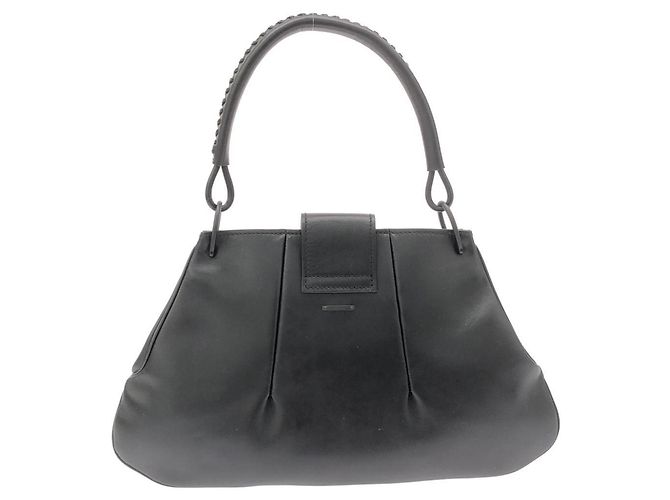 Borsa a tracolla Gucci 105374 in pelle nera Nero - vista 2