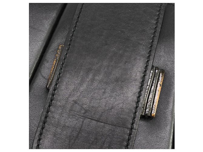 Borsa a tracolla Gucci 105374 in pelle nera Nero - vista 4