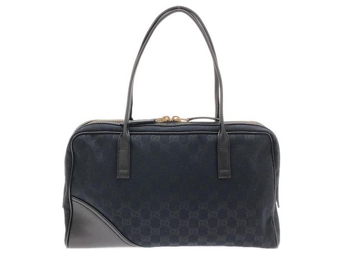 Borsa Gucci 169971 Nera in Tela GG Nero - vista 2