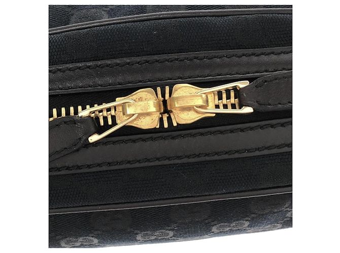 Borsa Gucci 169971 Nera in Tela GG Nero - vista 5