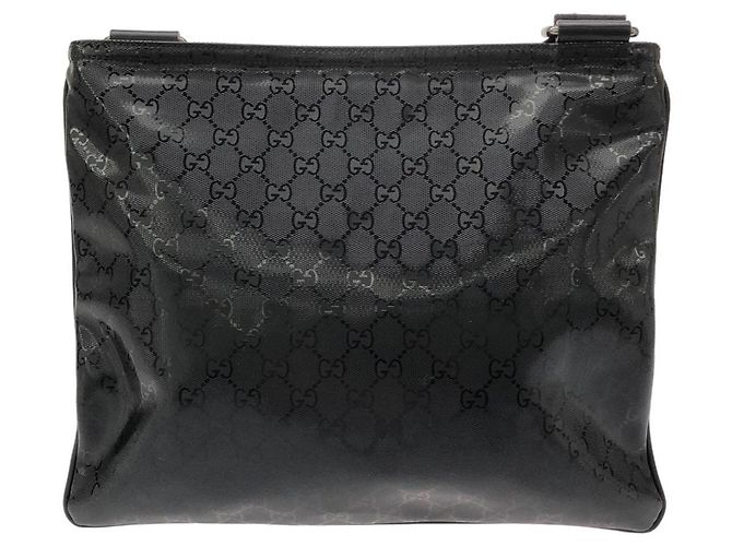 Borsa a tracolla Gucci 201446 FU4CR Nero - vista 2
