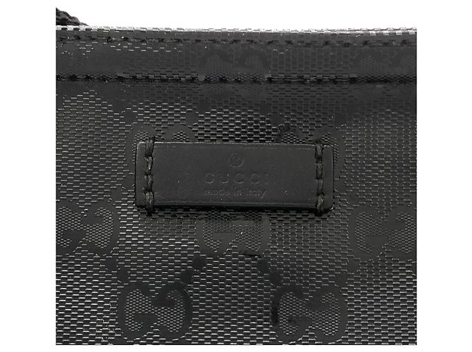 Borsa a tracolla Gucci 201446 FU4CR Nero - vista 4