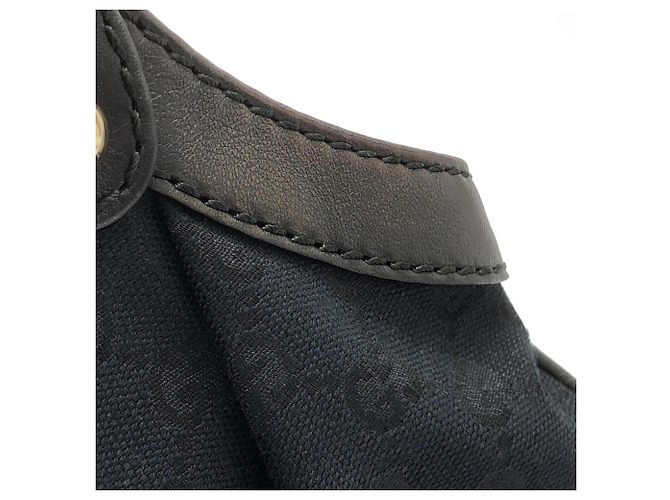 Borsa Gucci in tela GG nera Nero - vista 5