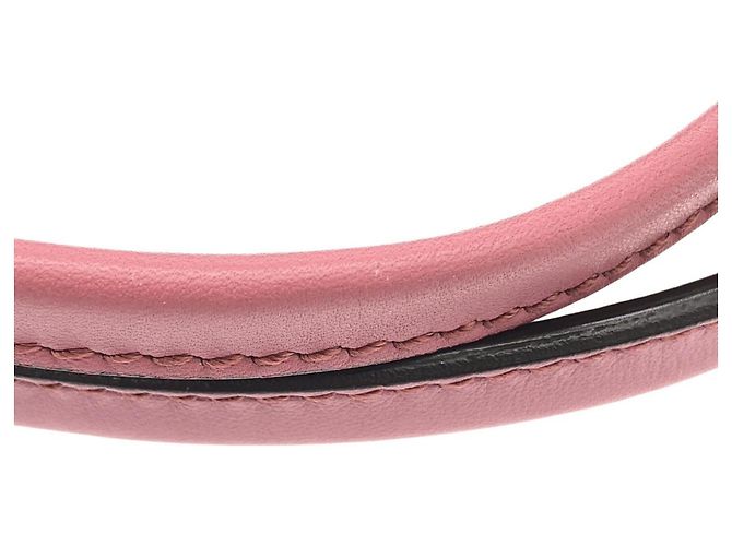 Borsa a mano Gucci in pelle Micro GG rosa - vista 5