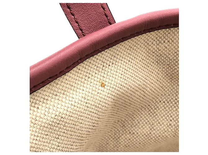 Borsa a mano Gucci in pelle Micro GG rosa - vista 9