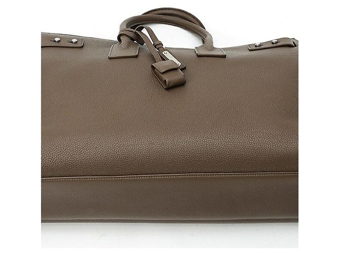 Borsa Saint Laurent Thin Large Sac de Jour Marrone - vista 4
