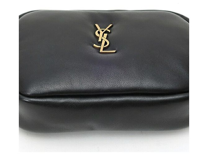 Saint Laurent Cassandra Mini Pouch Nero - vista 3