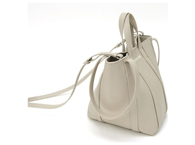 Balenciaga Everyday 2.0 Small North South Shoulder Tote Bag Gris - vista 2