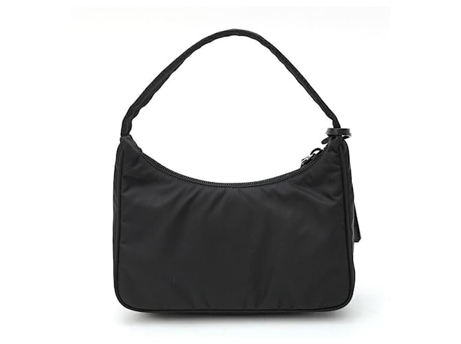 Prada Re-Edition 2000 Re-Nylon Mini Shoulder Bag Nero - vista 3