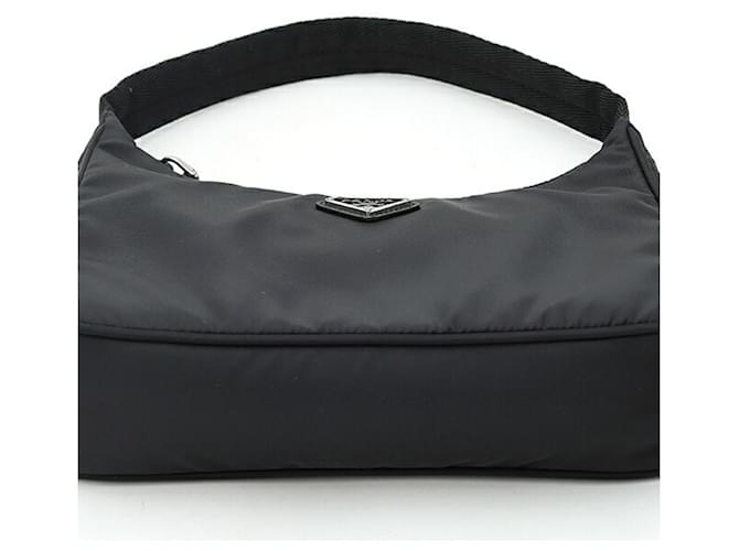 Prada Re-Edition 2000 Re-Nylon Mini Shoulder Bag Nero - vista 4