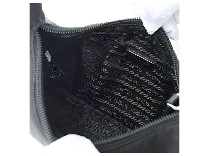 Prada Re-Edition 2000 Re-Nylon Mini Shoulder Bag Nero - vista 6