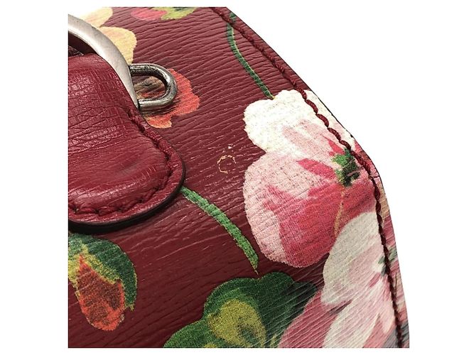Bolsa Gucci Bamboo Classic Vermelho - vista 6