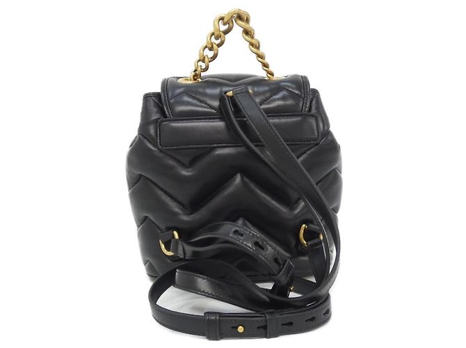 Zaino Gucci GG Marmont Nero - vista 2