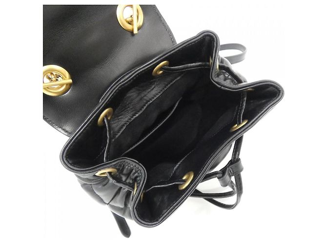 Zaino Gucci GG Marmont Nero - vista 8
