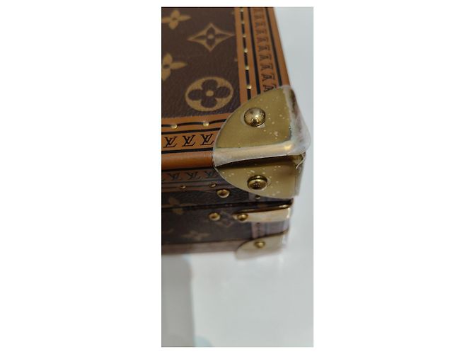 Louis Vuitton Joyero Trunk Monogram Square Castaño Monograma - vista 3