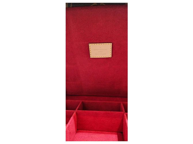 Louis Vuitton Joyero Trunk Monogram Square Castaño Monograma - vista 7