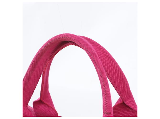 Borsa Tote Prada Canapa Triomphe Rosa - vista 2