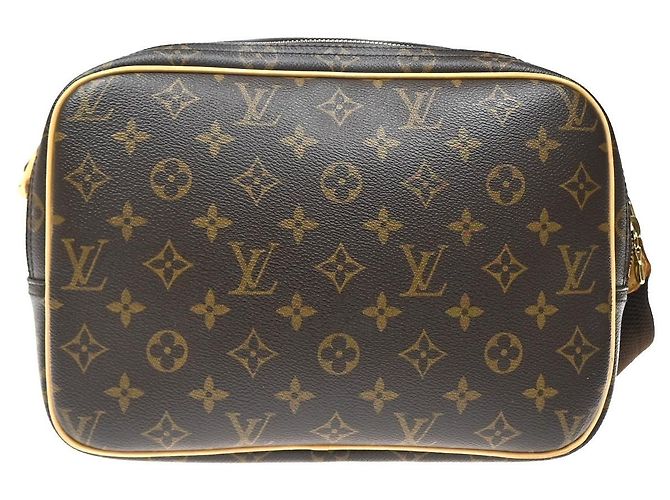 Louis Vuitton Reporter Monogram Canvas PM Marrone - vista 2