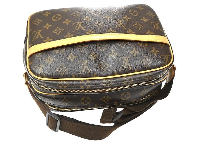 Louis Vuitton Reporter Monogram Canvas PM Marrone - vista 7