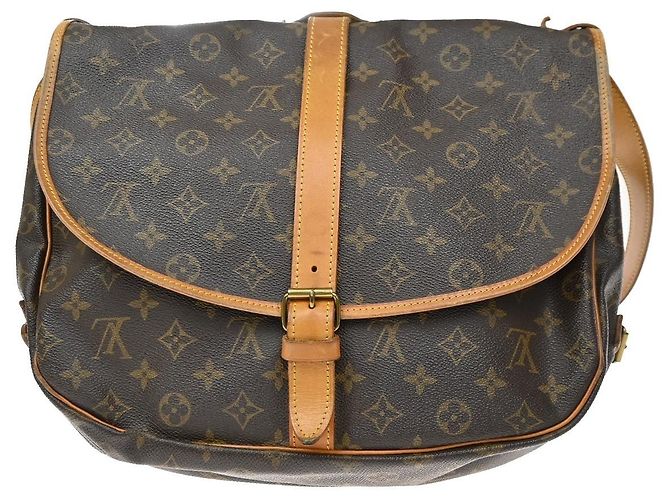 Louis Vuitton Saumur Monogram 35 Braun - Ansicht 2